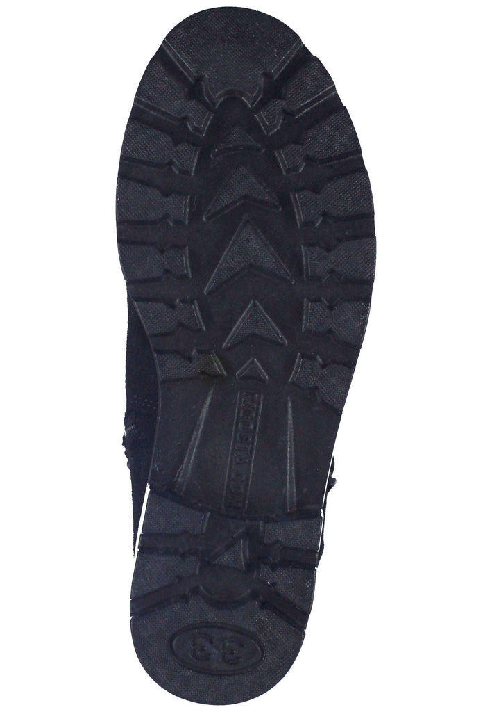 Ricosta Stiefel Leder Schwarz Warmfutter