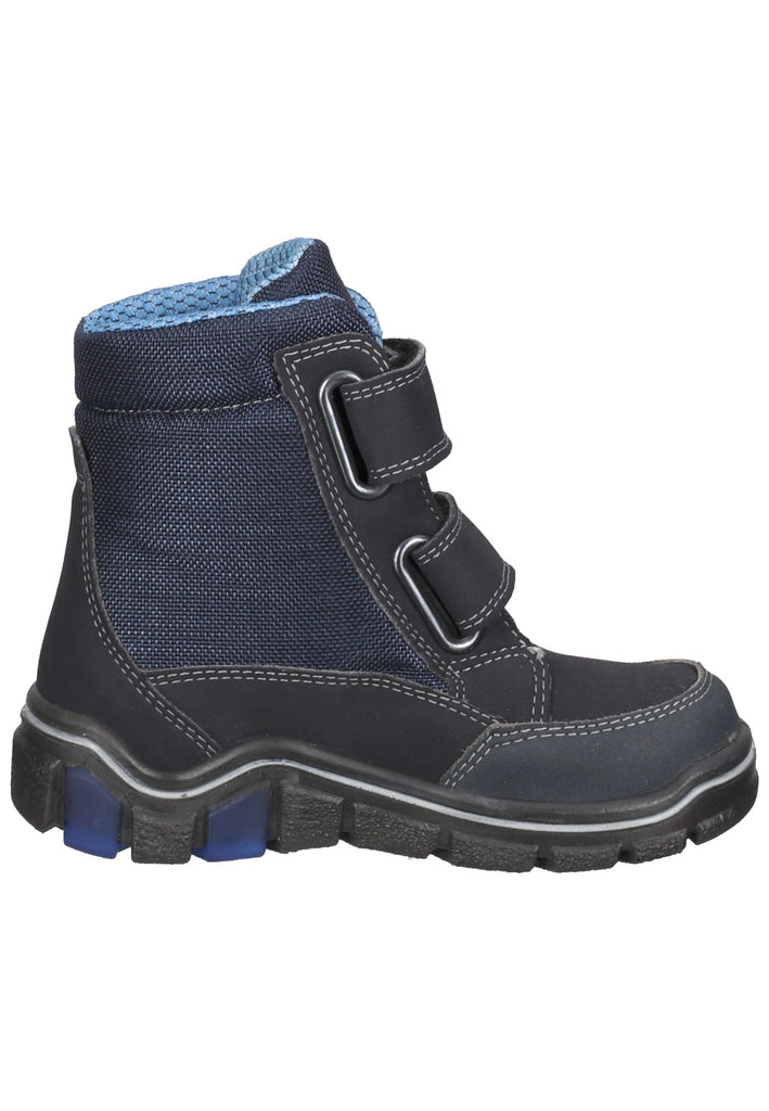 Ricosta Stiefel Lederimitat/Textil Ozean Warmfutter