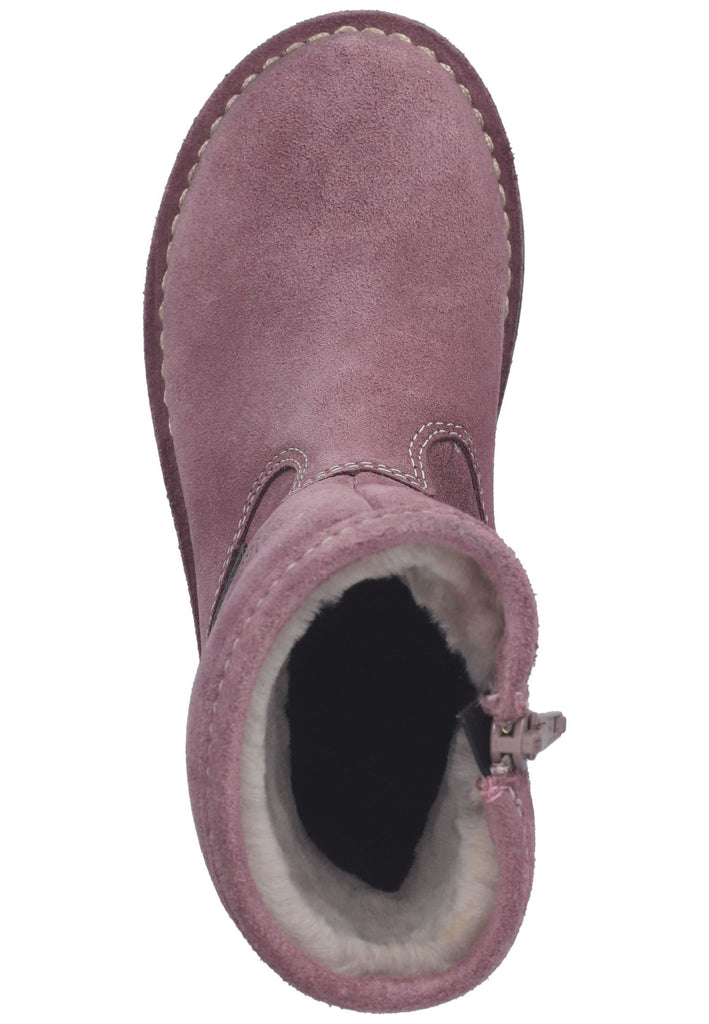 Ricosta Stiefel Veloursleder Rosa Warmfutter