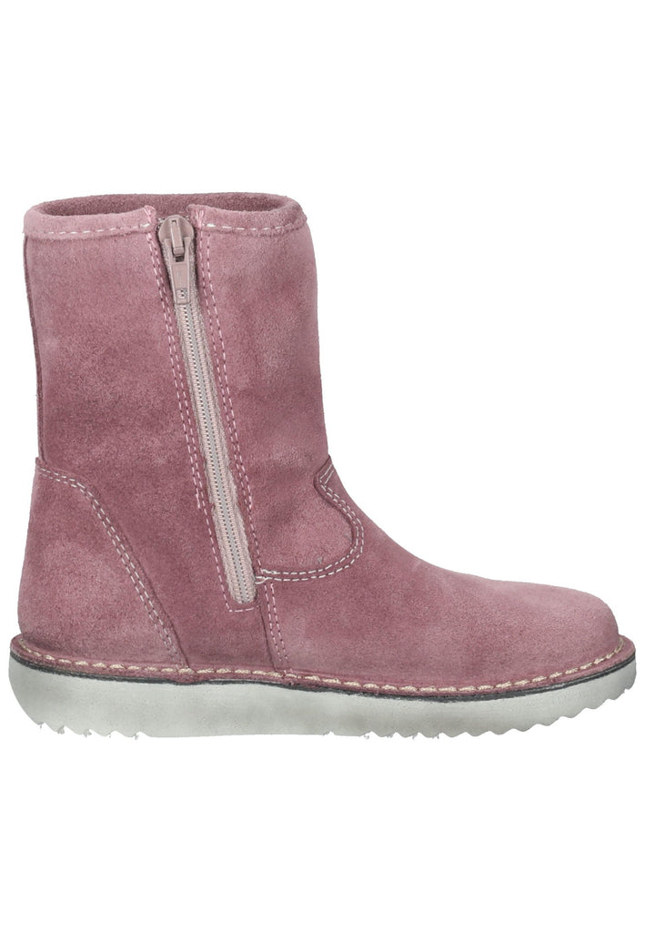 Ricosta Stiefel Veloursleder Rosa Warmfutter