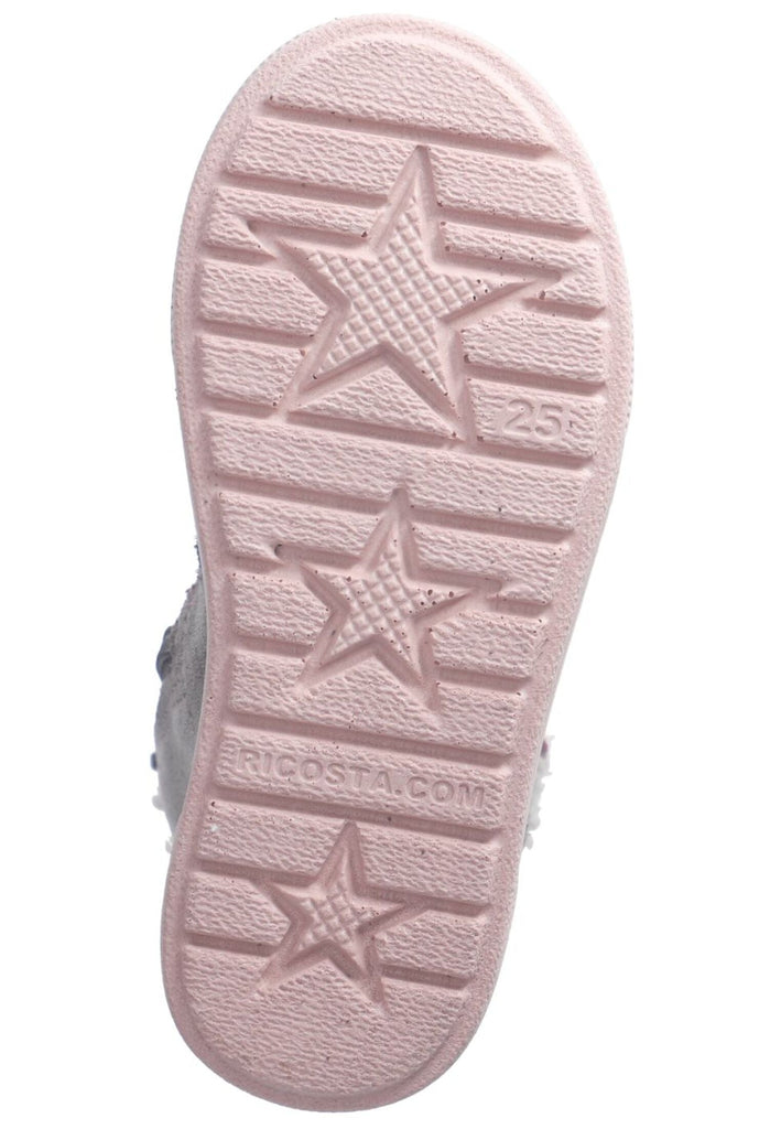 Ricosta Stiefel Veloursleder/Synthetik Graphit Warmfutter