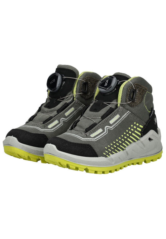 Ricosta Stiefelette Leder Grau/Grün