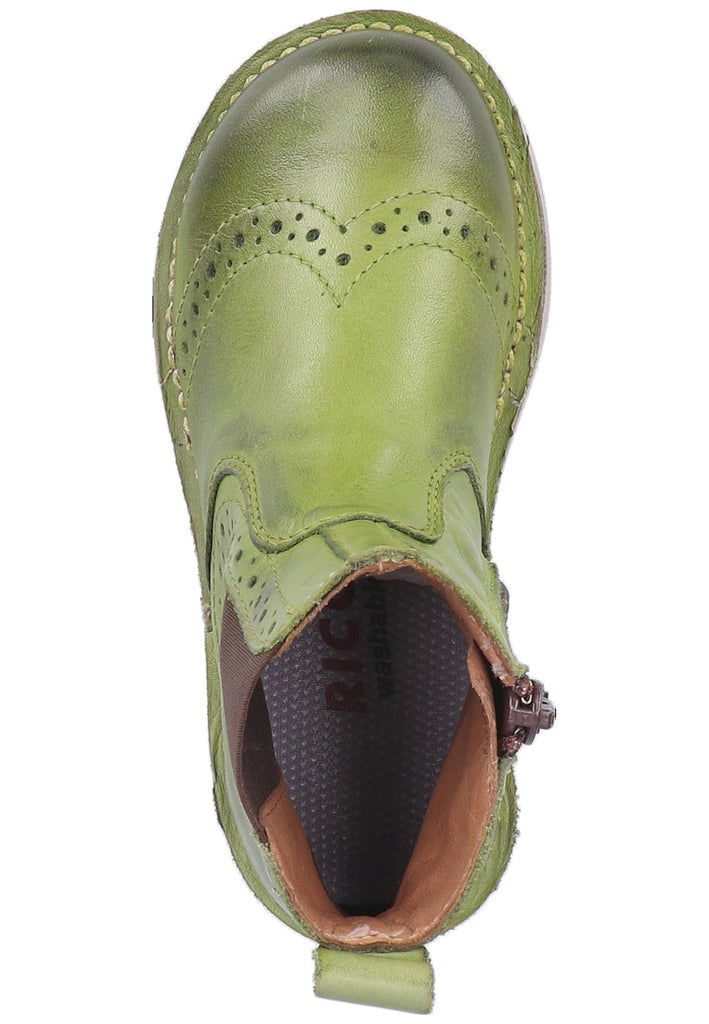 Ricosta Stiefelette Leder Grün
