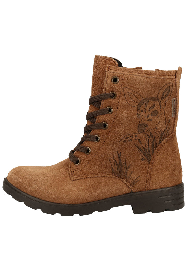 Ricosta Stiefelette Leder Kastanie Warmfutter