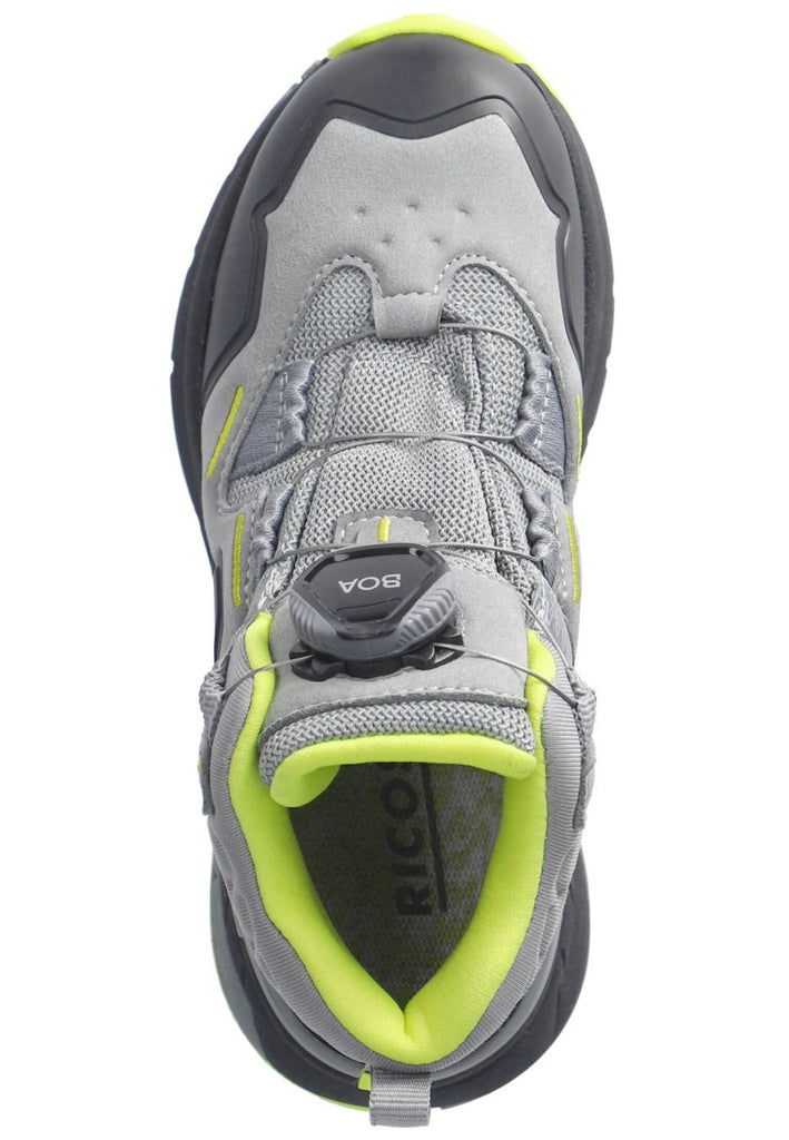 Ricosta Stiefelette Leder/Mesh Schwarz/Rot