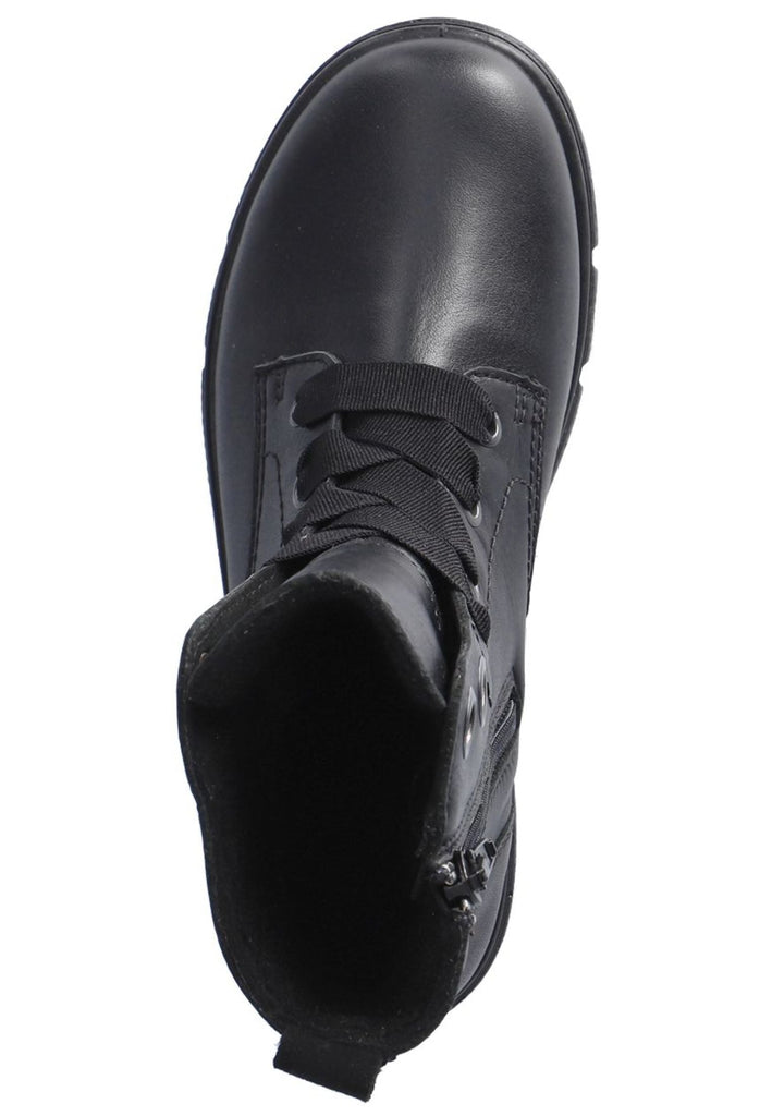 Ricosta Stiefelette Leder Schwarz Warmfutter