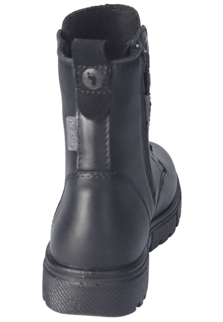 Ricosta Stiefelette Leder Schwarz Warmfutter