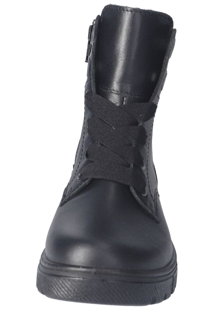 Ricosta Stiefelette Leder Schwarz Warmfutter