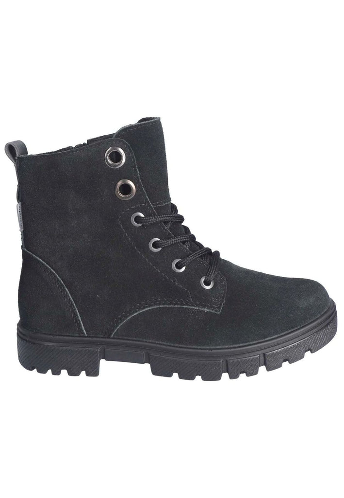 Ricosta Stiefelette Leder/Synthetik Schwarz Warmfutter