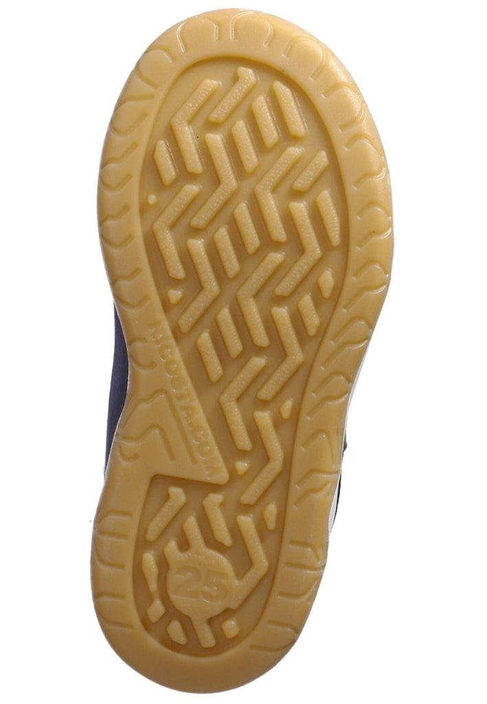 Ricosta Stiefelette Leder/Textil Blau/Grau Warmfutter