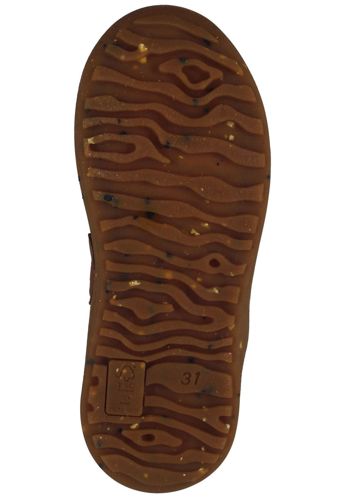 Ricosta Stiefelette Leder/Textil Curry Warmfutter