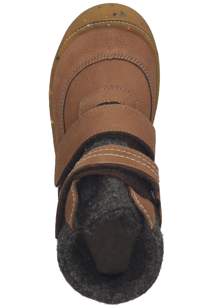 Ricosta Stiefelette Leder/Textil Curry Warmfutter