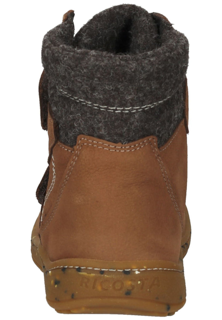 Ricosta Stiefelette Leder/Textil Curry Warmfutter