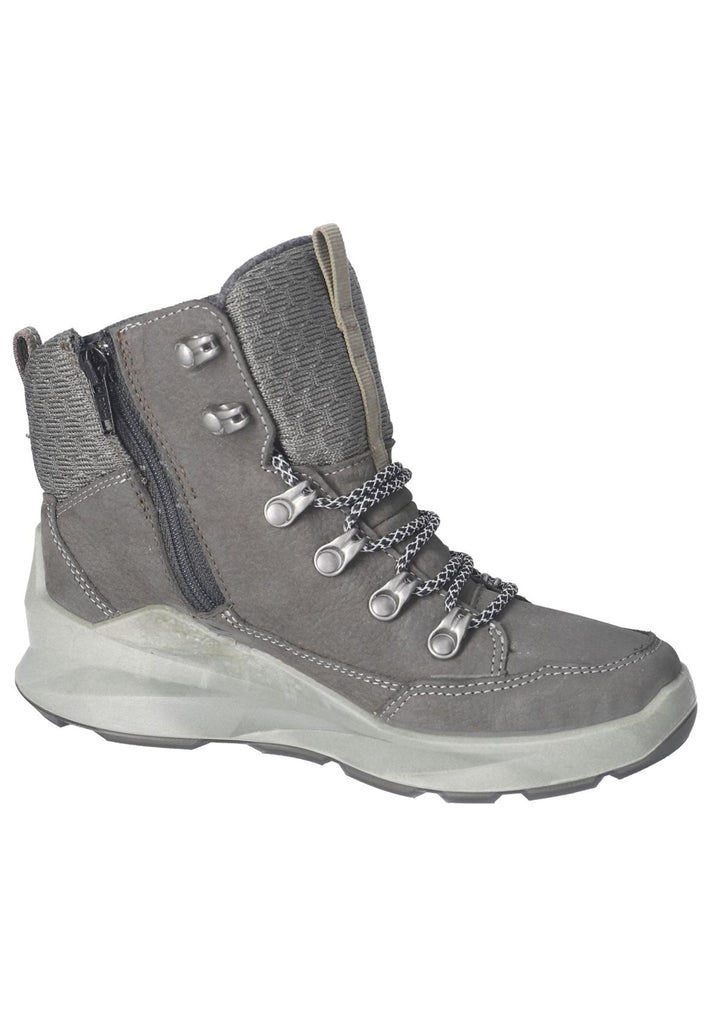 Ricosta Stiefelette Leder/Textil Dunkelgrau Warmfutter