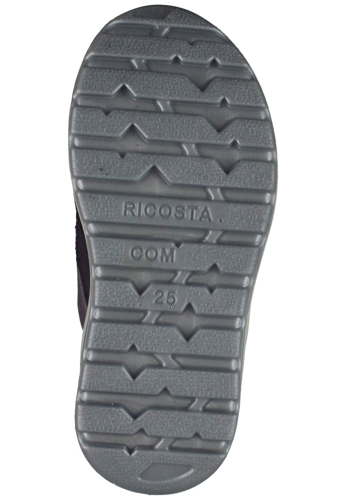 Ricosta Stiefelette Lederimitat Silber/Rosa Warmfutter