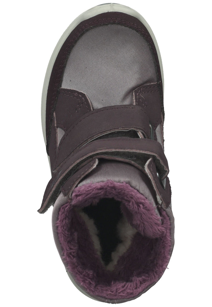 Ricosta Stiefelette Lederimitat Silber/Rosa Warmfutter