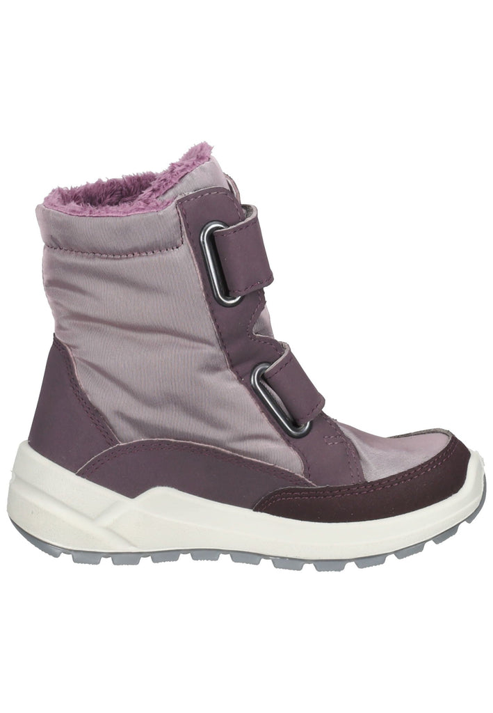 Ricosta Stiefelette Lederimitat Silber/Rosa Warmfutter