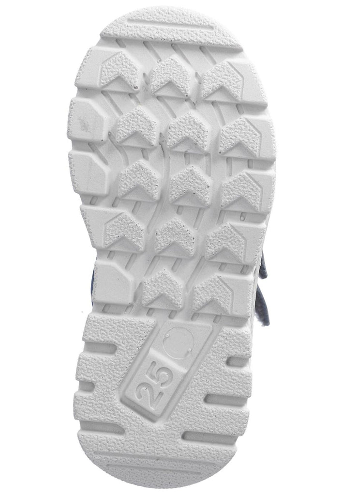 Ricosta Stiefelette Lederimitat/Textil Blau/Grau Warmfutter