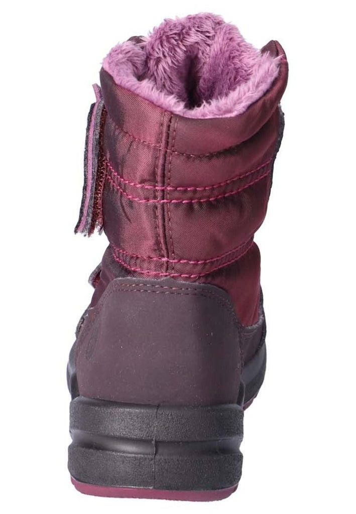 Ricosta Stiefelette Lederimitat/Textil Bordeaux Warmfutter