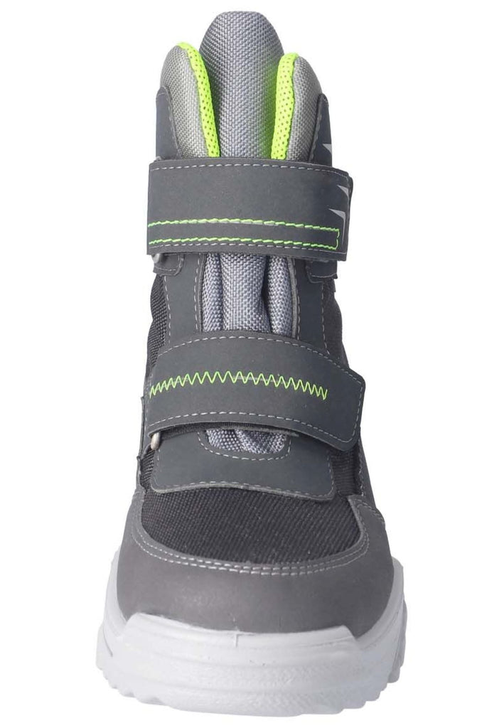 Ricosta Stiefelette Lederimitat/Textil Carbon Warmfutter