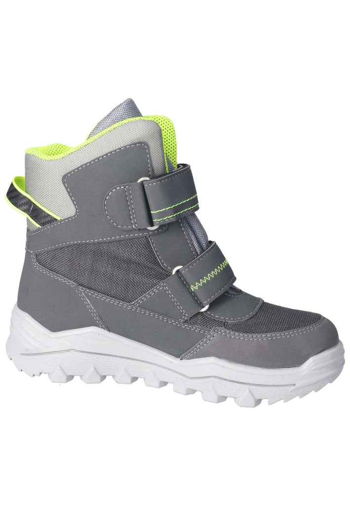 Ricosta Stiefelette Lederimitat/Textil Carbon Warmfutter