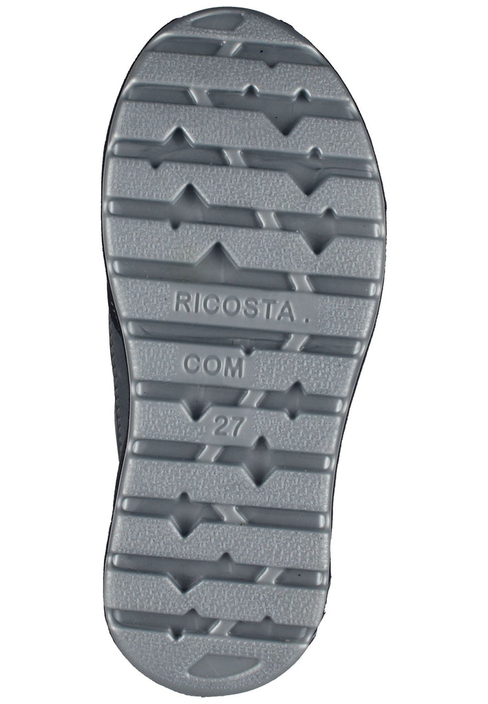 Ricosta Stiefelette Lederimitat/Textil Grau/Pink