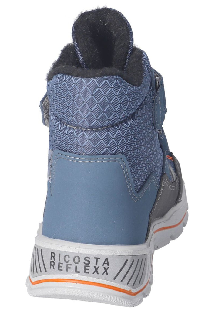 Ricosta Stiefelette Lederimitat/Textil Jeans Warmfutter