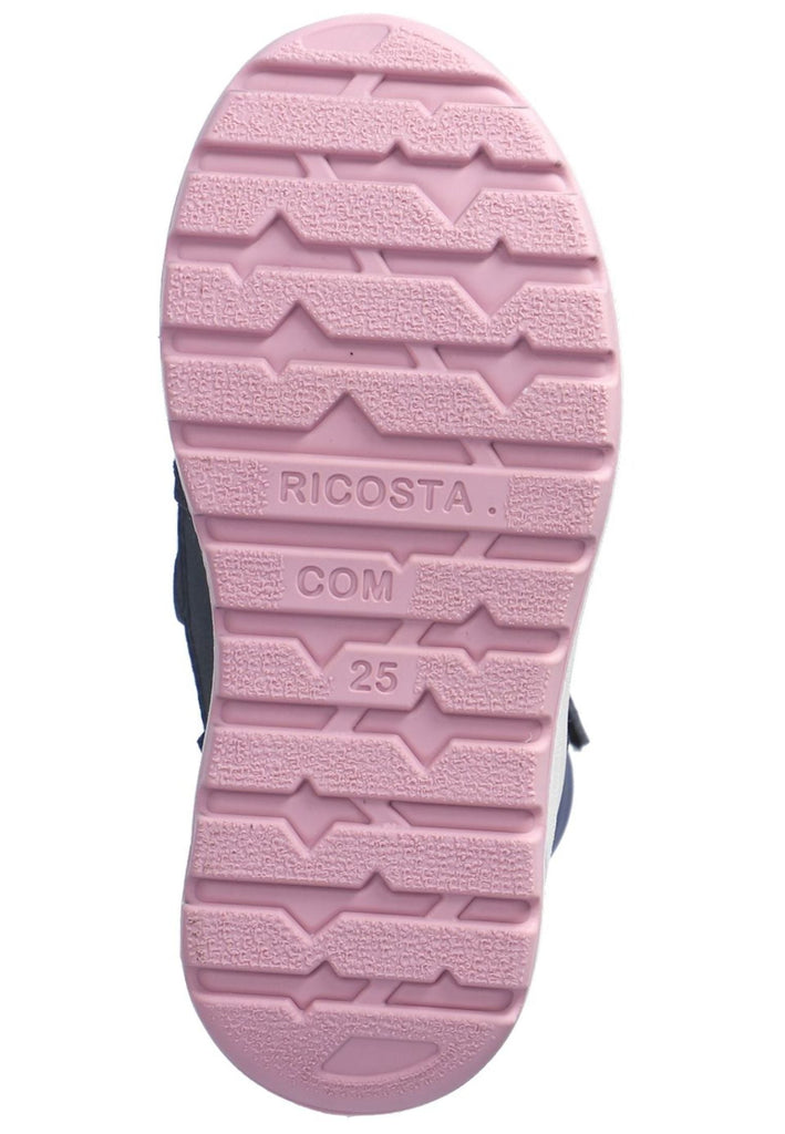 Ricosta Stiefelette Lederimitat/Textil Marine Warmfutter