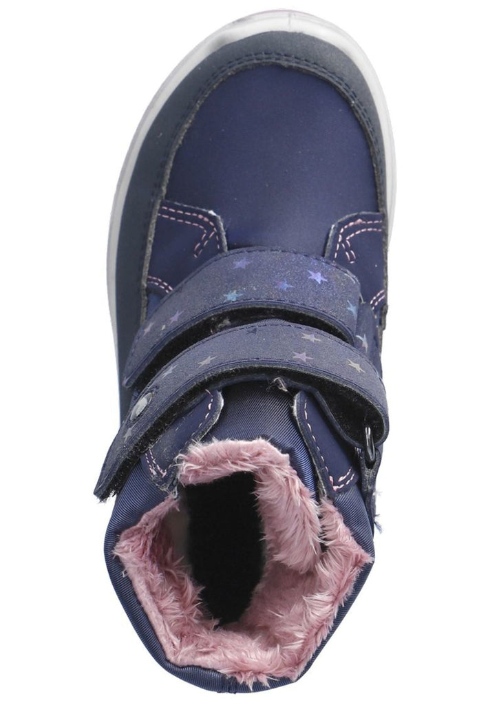 Ricosta Stiefelette Lederimitat/Textil Marine Warmfutter