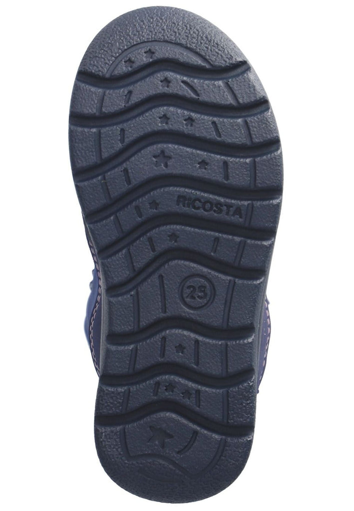 Ricosta Stiefelette Lederimitat/Textil Marine Warmfutter