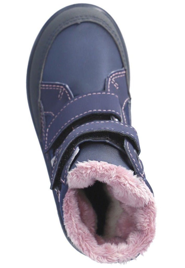 Ricosta Stiefelette Lederimitat/Textil Marine Warmfutter