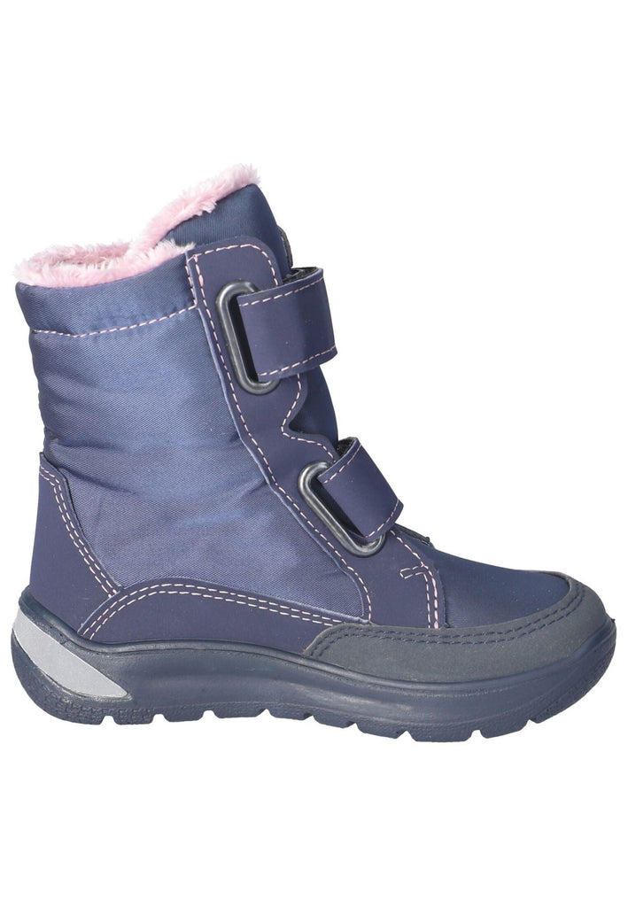 Ricosta Stiefelette Lederimitat/Textil Marine Warmfutter