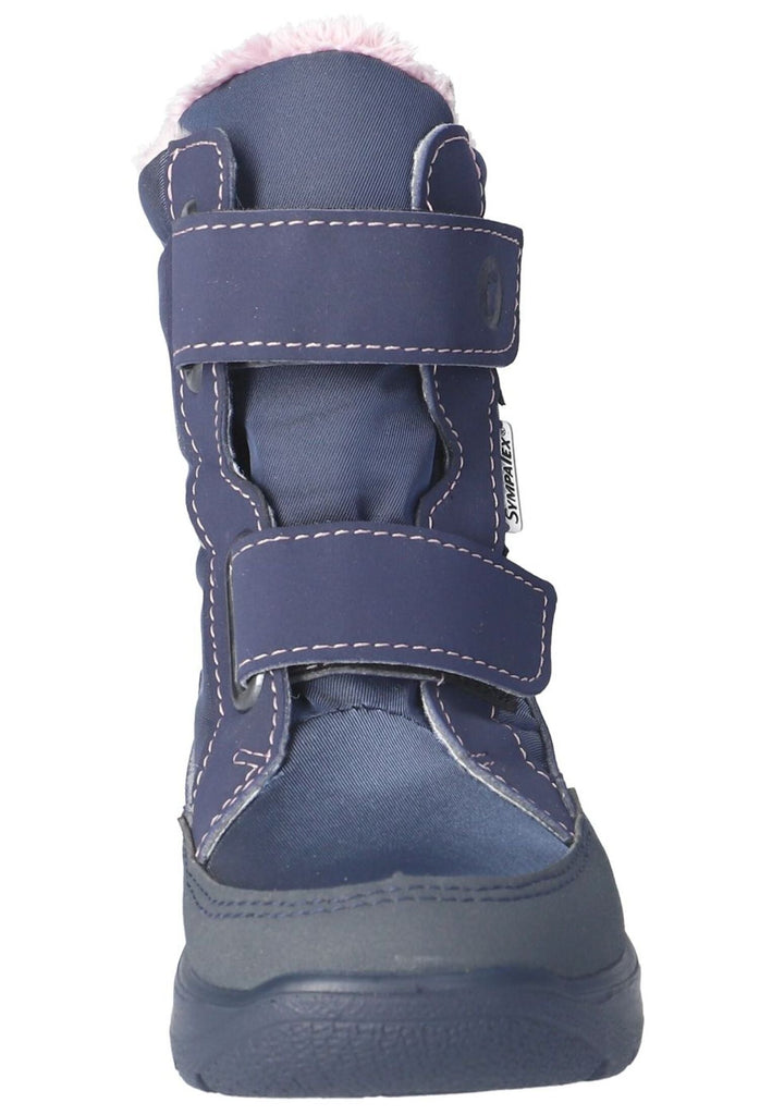 Ricosta Stiefelette Lederimitat/Textil Marine Warmfutter