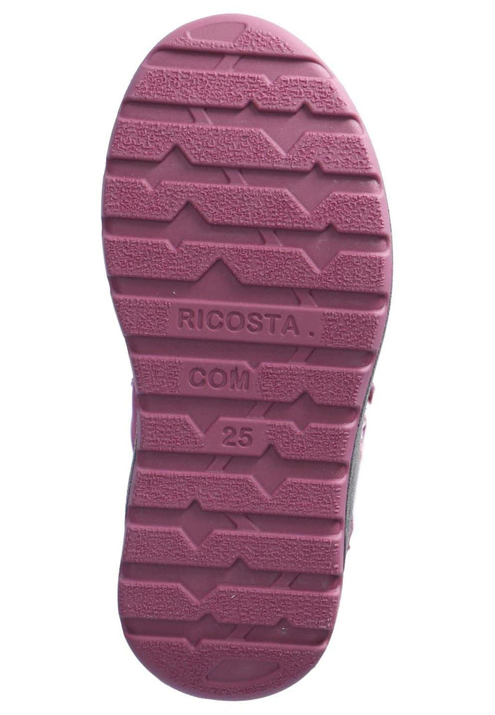 Ricosta Stiefelette Lederimitat/Textil Merlot Warmfutter