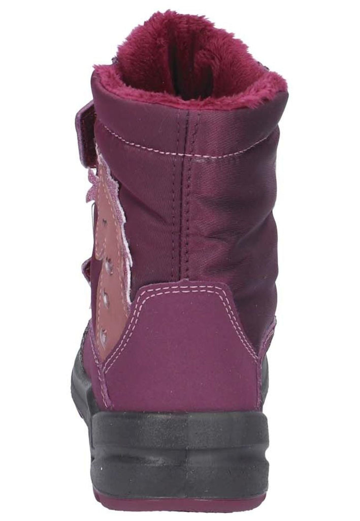 Ricosta Stiefelette Lederimitat/Textil Merlot Warmfutter