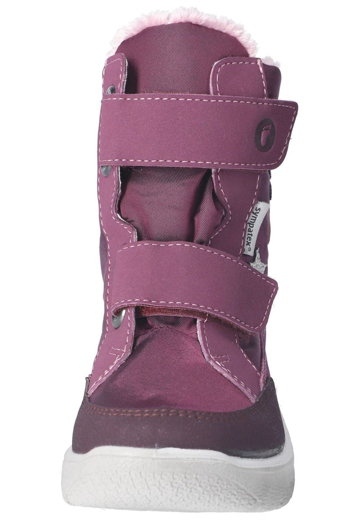 Ricosta Stiefelette Lederimitat/Textil Merlot Warmfutter