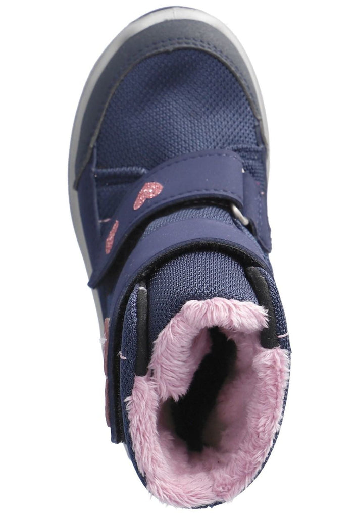 Ricosta Stiefelette Lederimitat/Textil Ozean Warmfutter