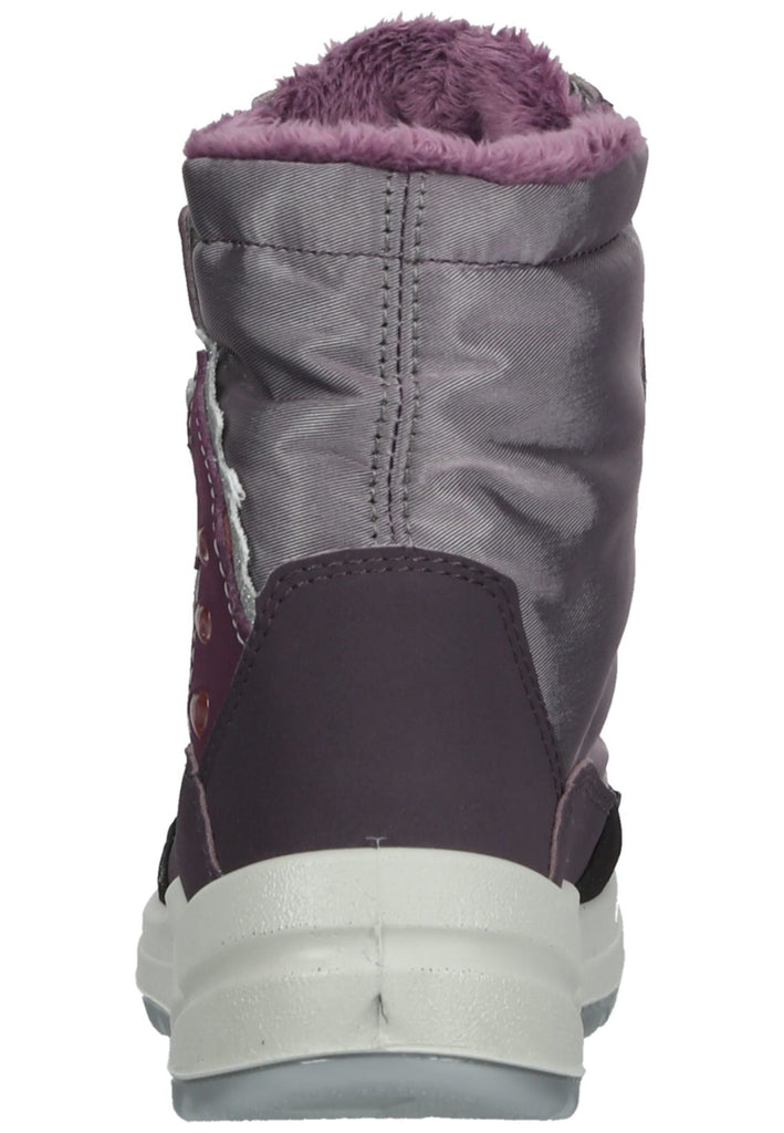 Ricosta Stiefelette Lederimitat/Textil Purple Warmfutter