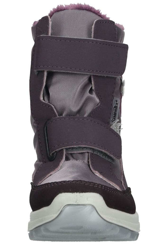 Ricosta Stiefelette Lederimitat/Textil Purple Warmfutter