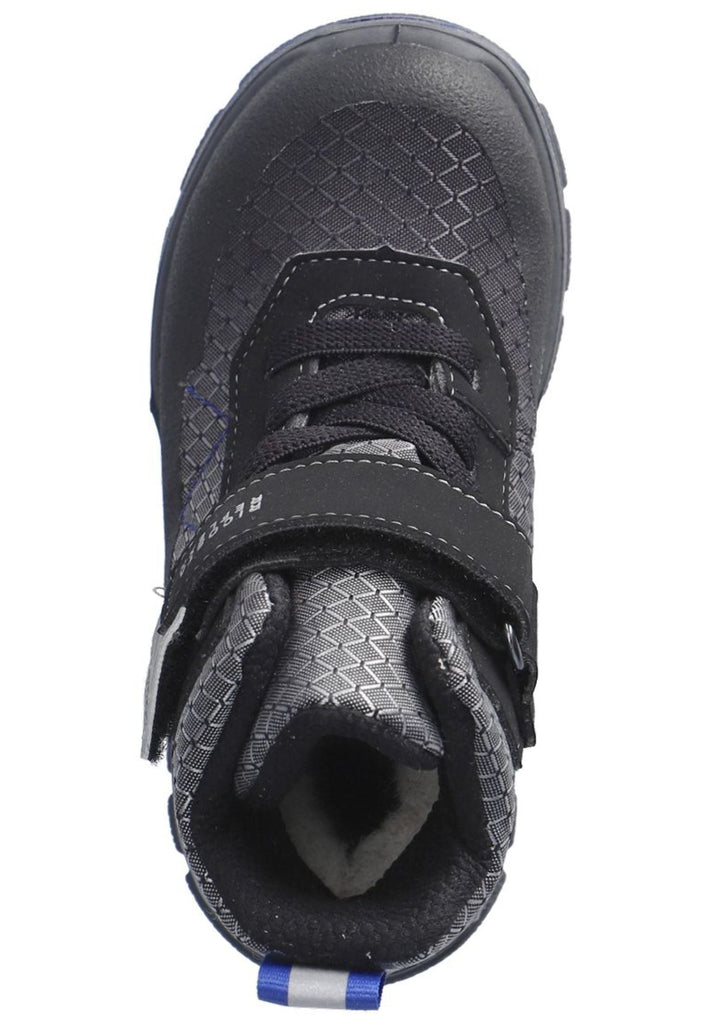 Ricosta Stiefelette Lederimitat/Textil Schwarz Warmfutter