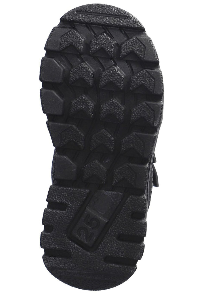 Ricosta Stiefelette Lederimitat/Textil Schwarz Warmfutter