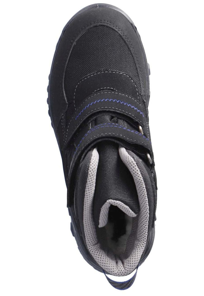 Ricosta Stiefelette Lederimitat/Textil Schwarz Warmfutter