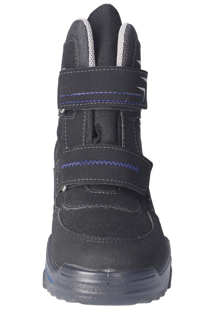 Ricosta Stiefelette Lederimitat/Textil Schwarz Warmfutter