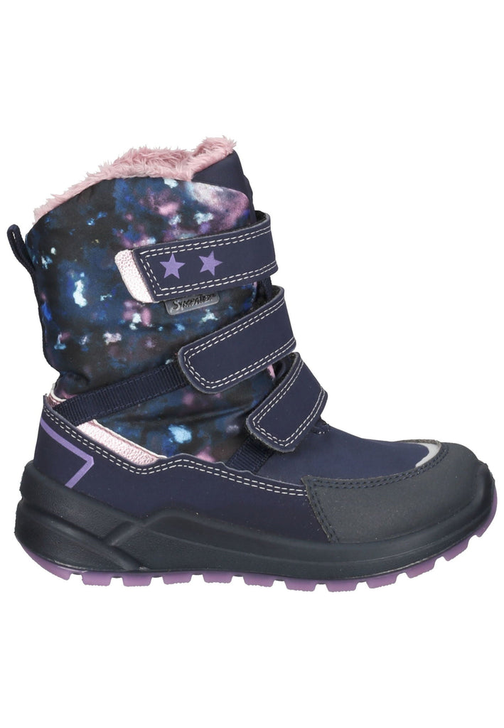 Ricosta Stiefelette Textil Blau Warmfutter