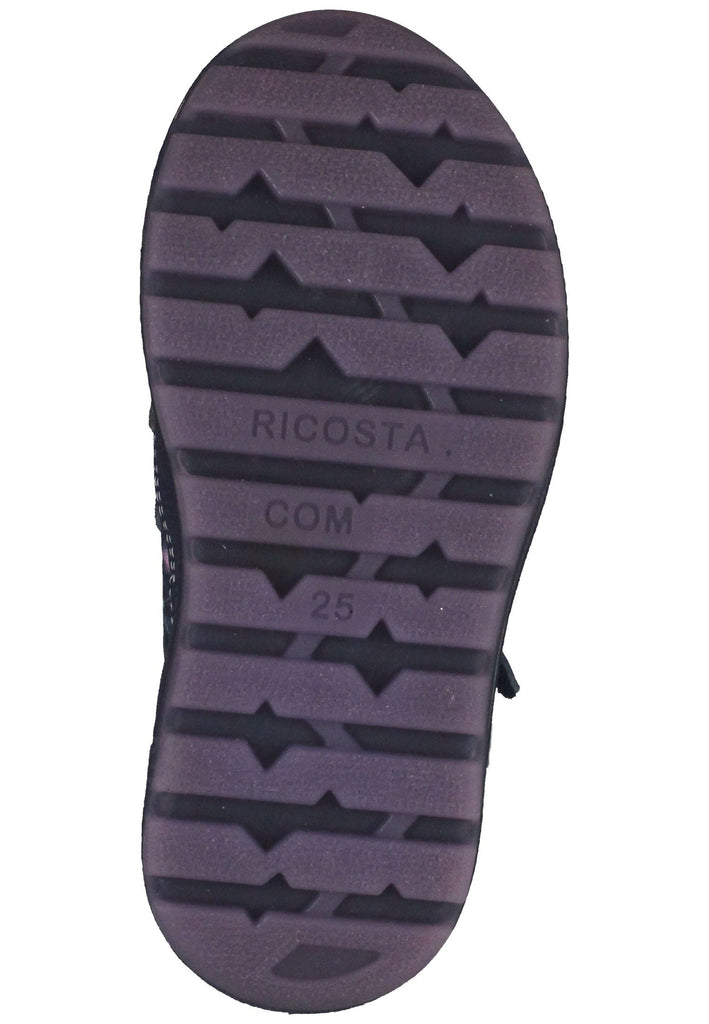 Ricosta Stiefelette Textil Blau Warmfutter