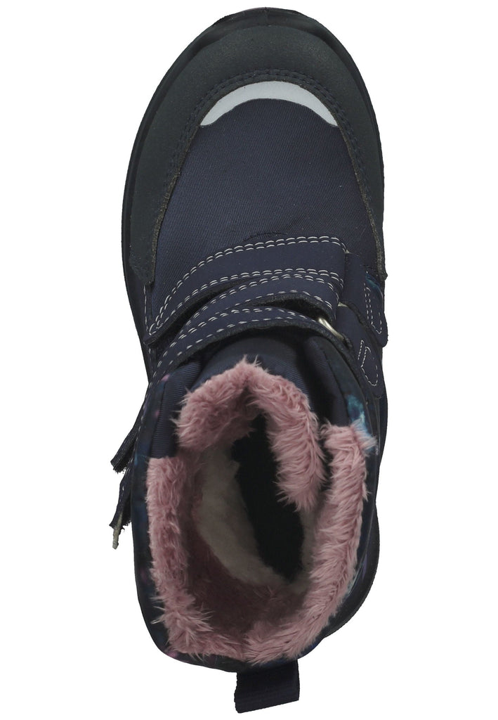 Ricosta Stiefelette Textil Blau Warmfutter