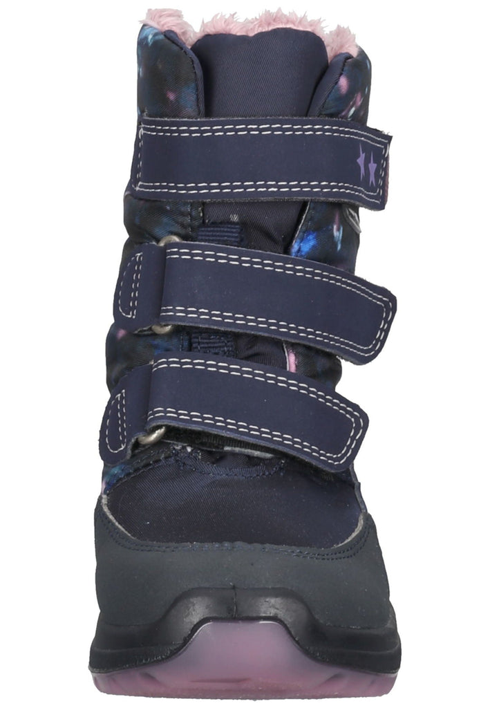 Ricosta Stiefelette Textil Blau Warmfutter