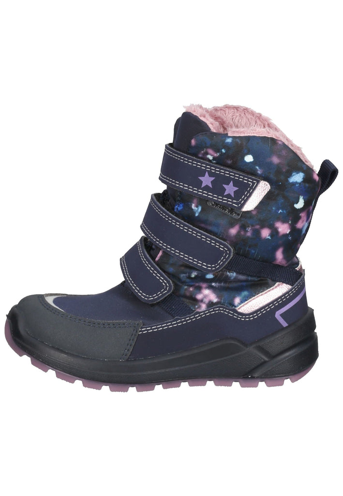 Ricosta Stiefelette Textil Blau Warmfutter
