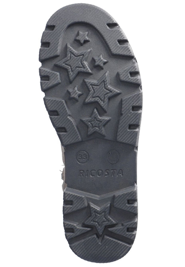 Ricosta Stiefelette Veloursleder Dunkelrosa Warmfutter