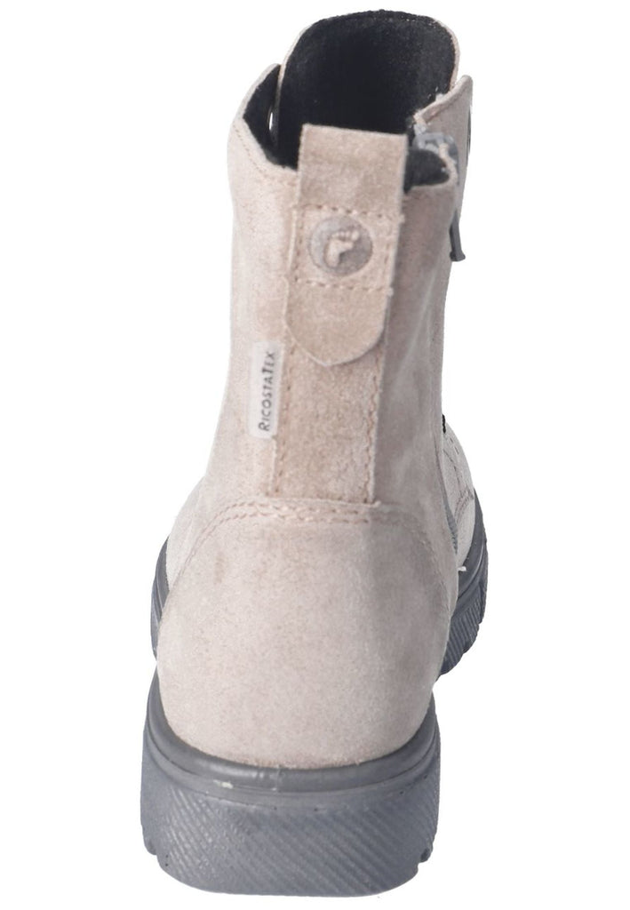 Ricosta Stiefelette Veloursleder Dunkelrosa Warmfutter